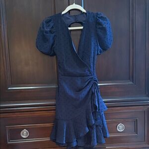 Lulus dark navy blue dress size XS